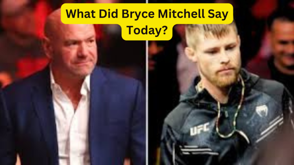 What Did Bryce Mitchell Say Today