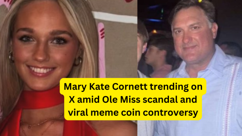 Mary Kate Cornett trending on X amid Ole Miss scandal and viral meme coin controversy