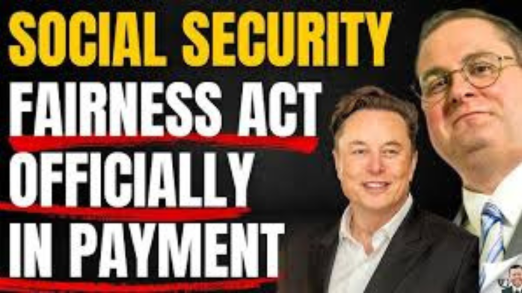 Social Security Fairness Act Payments