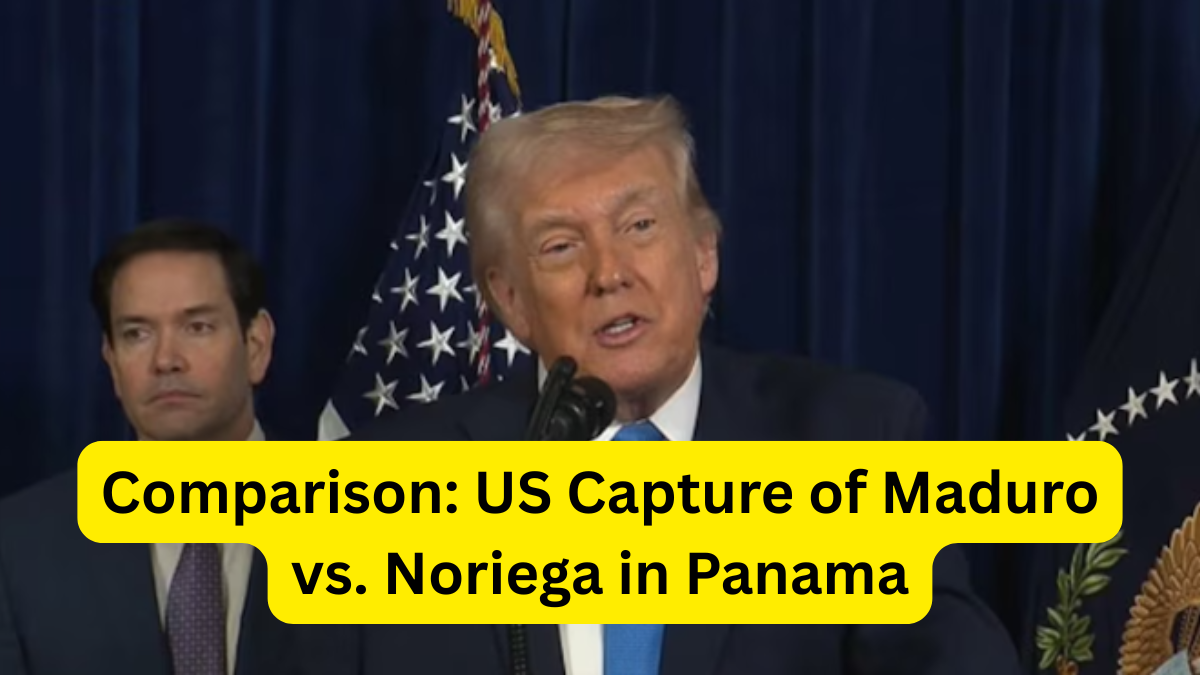 Comparison US Capture of Maduro vs. Noriega in Panama
